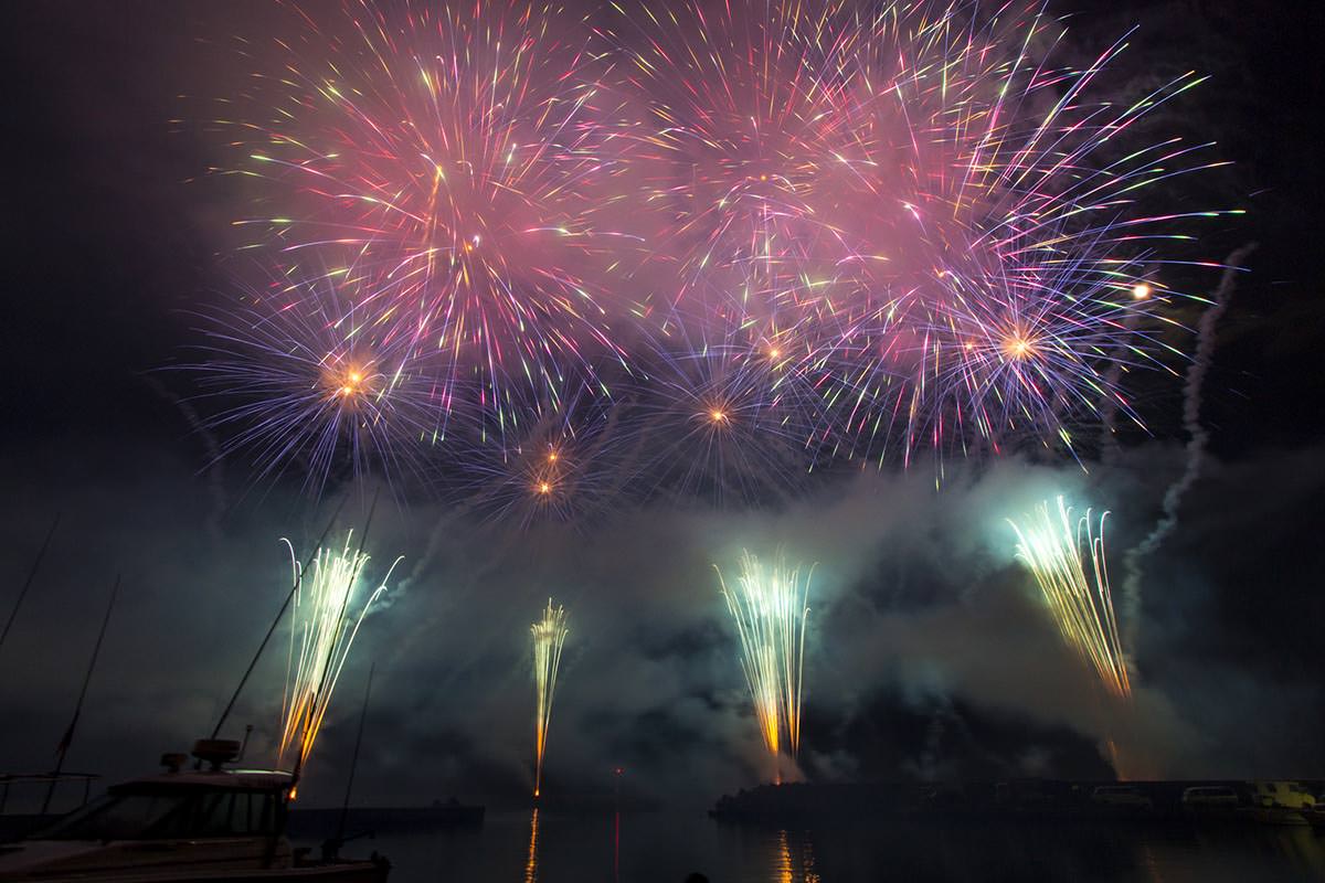 愛宕浜マリナタウン海浜公園 花火TikTok