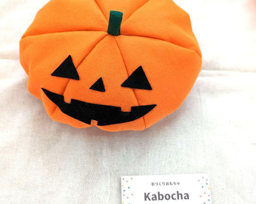 コットンベレー帽 かぼちゃ帽子 ハロウィン帽子 ベレー帽 秋冬 ハロウィン仮装に！かぼちゃの帽子