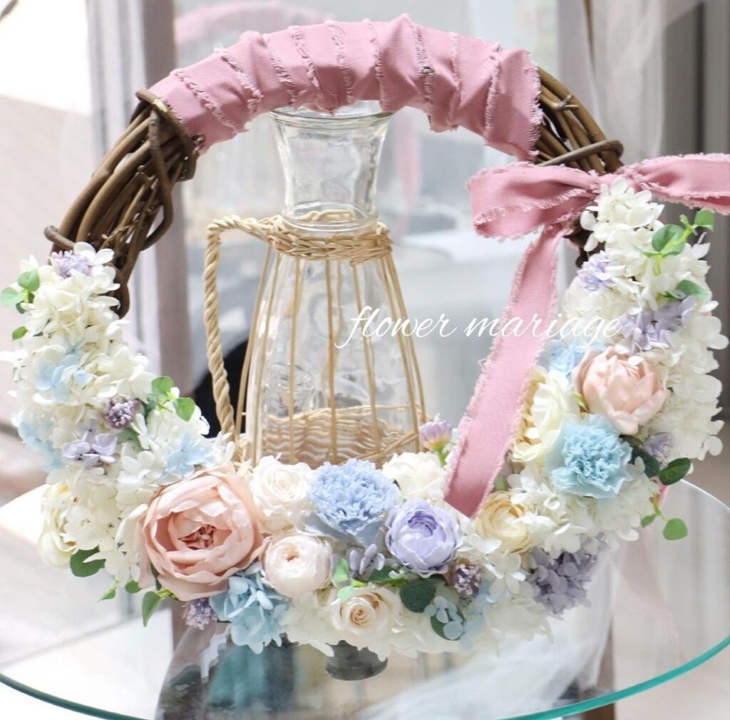 季節限定 ✸ リングピロー№078 オータムブーケ ｰ金木犀ｰネルネルテルネ