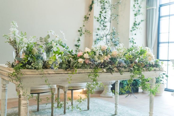 ナチュラルゲストテーブル装花結婚式 フラワー 会場装花– 結婚式準備サイトCORDY コーディ