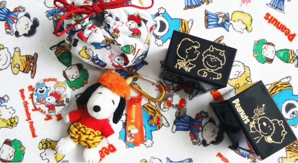 節分・かわいい赤鬼青鬼のイラスト：イラスト無料