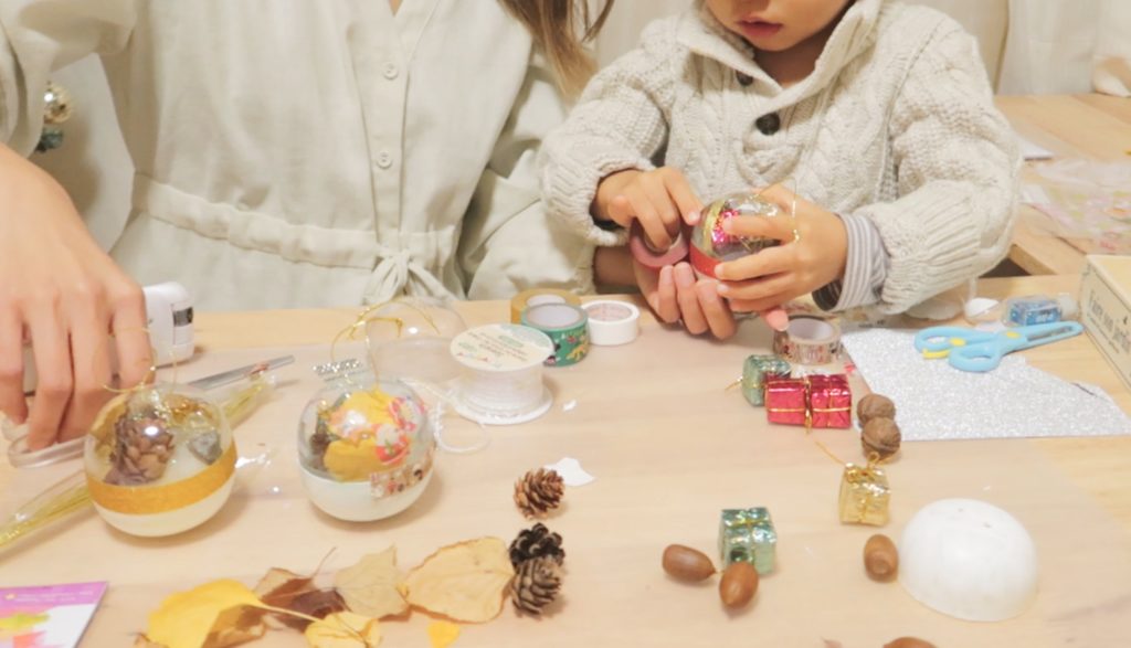 ダイソーのカプセルケースで オーナメント風なカードを作ったよ🫶♥️クリスマス工作クリスマスdiyTikTok