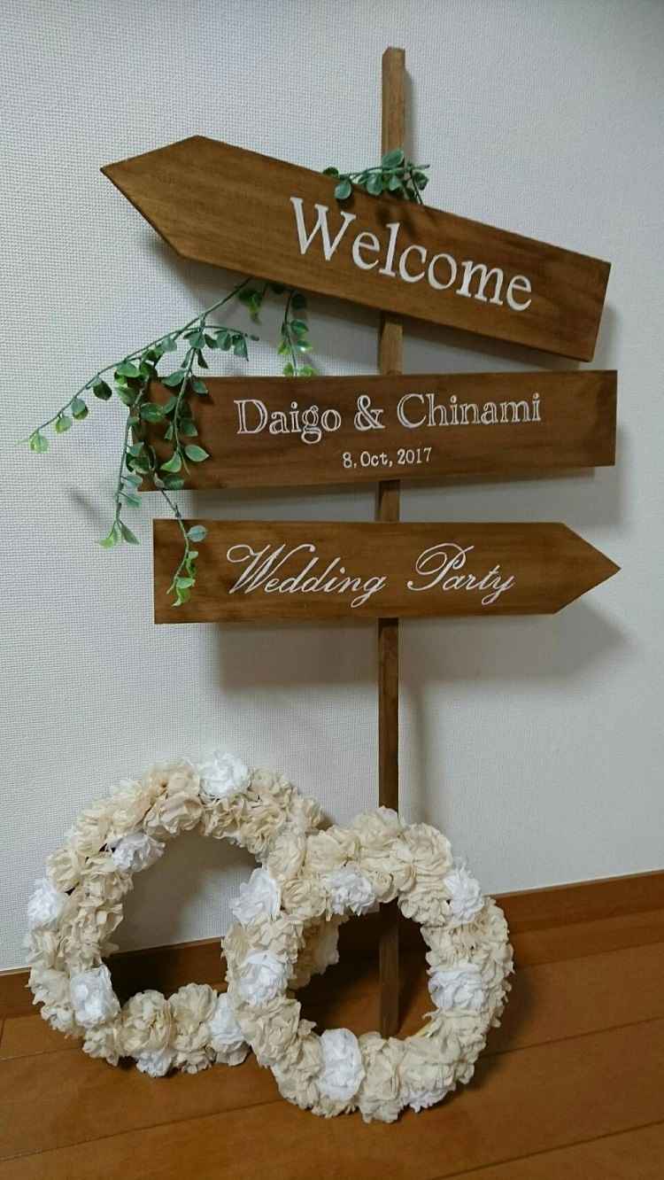 完全保存版 写真付き！お洒落で簡単手作りウェルカムボード51選をご紹介！格安に、簡単にDIYできるHOWTOも◎美花嫁図鑑farny ファーニー お洒落で可愛い花嫁レポが満載！byプラコレ