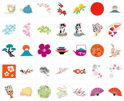 フリーイラスト集日本郵便株式会社