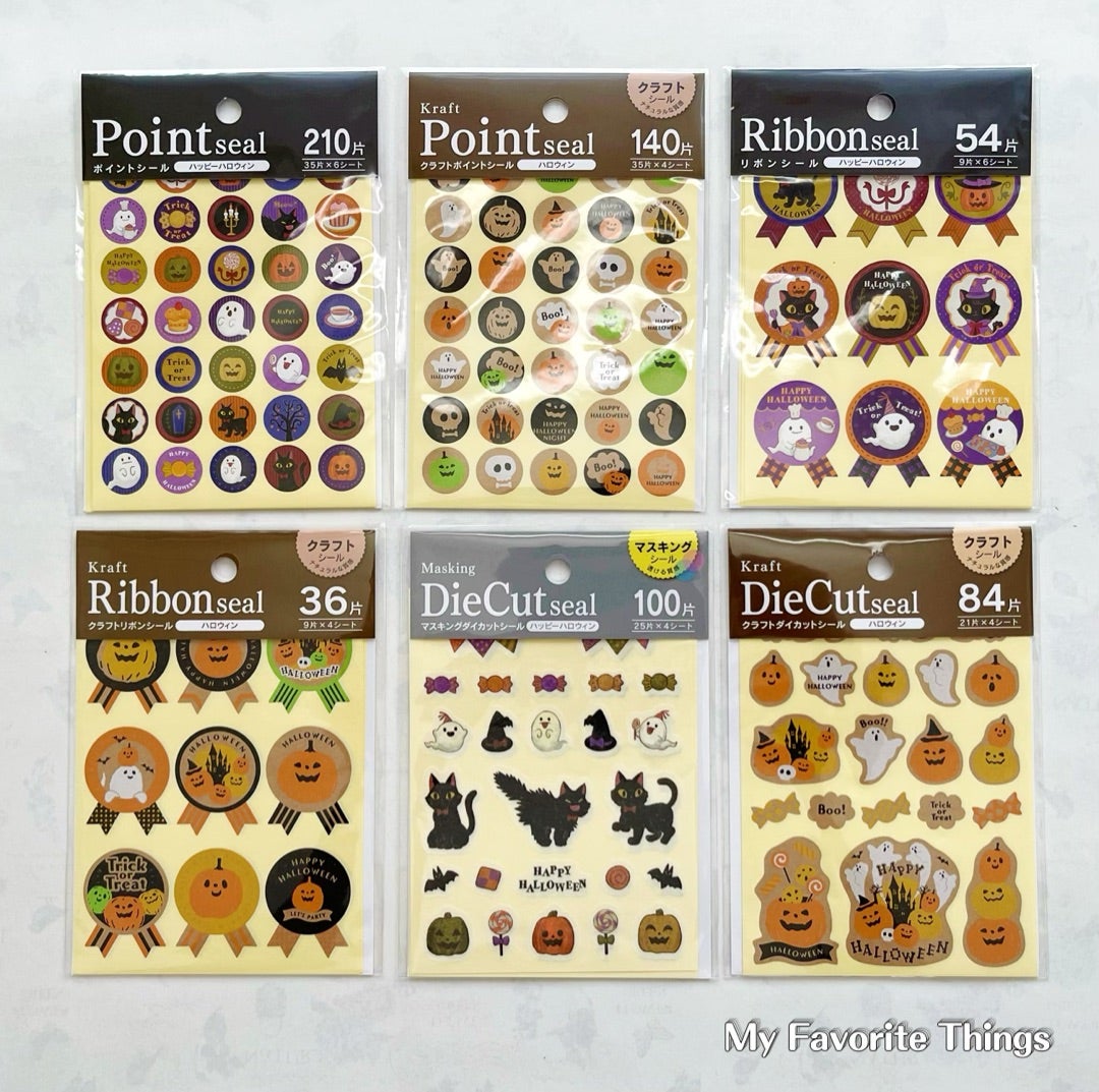 き.ハロウィンシール