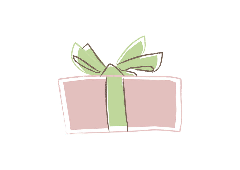 かわいいプレゼントボックスイラスト無料素材