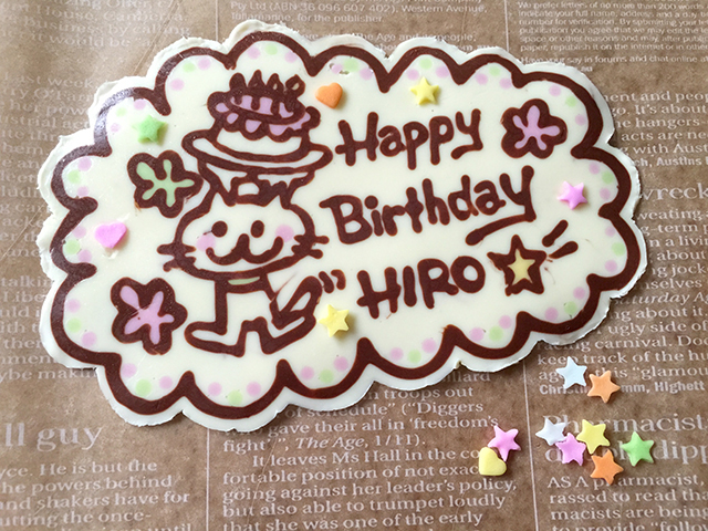 バースデープレート 手作りTikTok