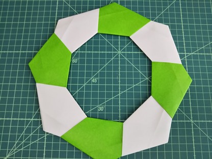 クリスマス・折り紙 クリスマスリースの作り方mama life blog