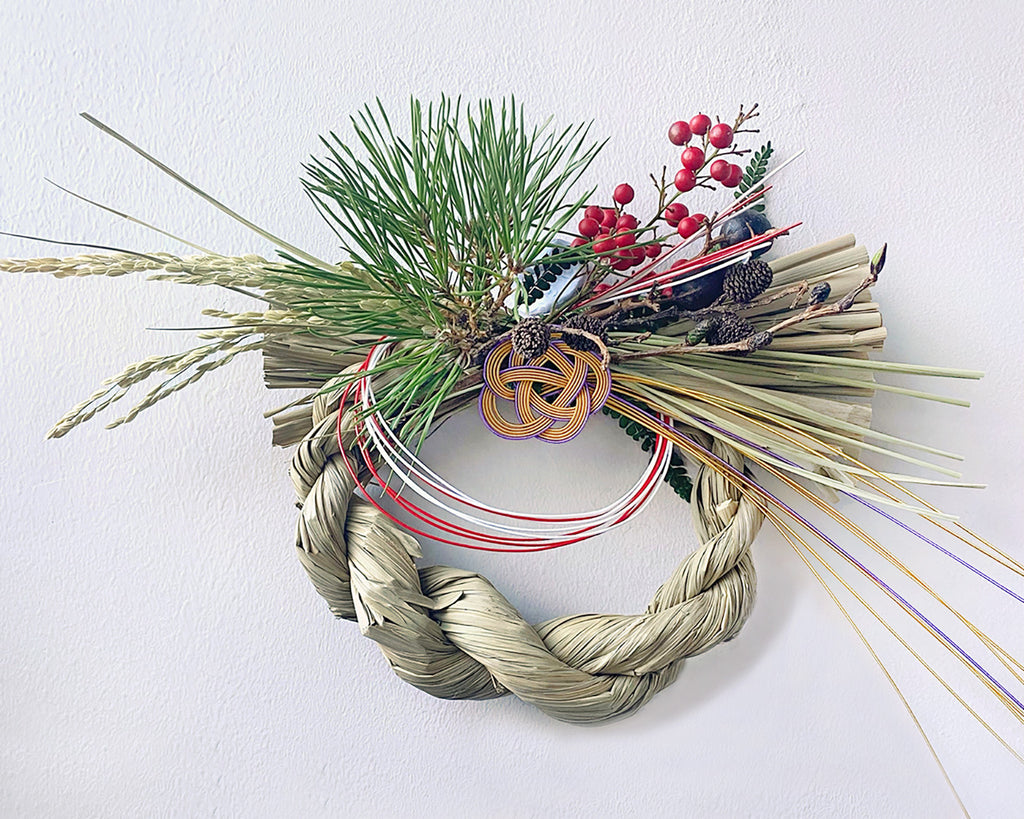 しめ縄リース作り - 内藤たたみ株式会社