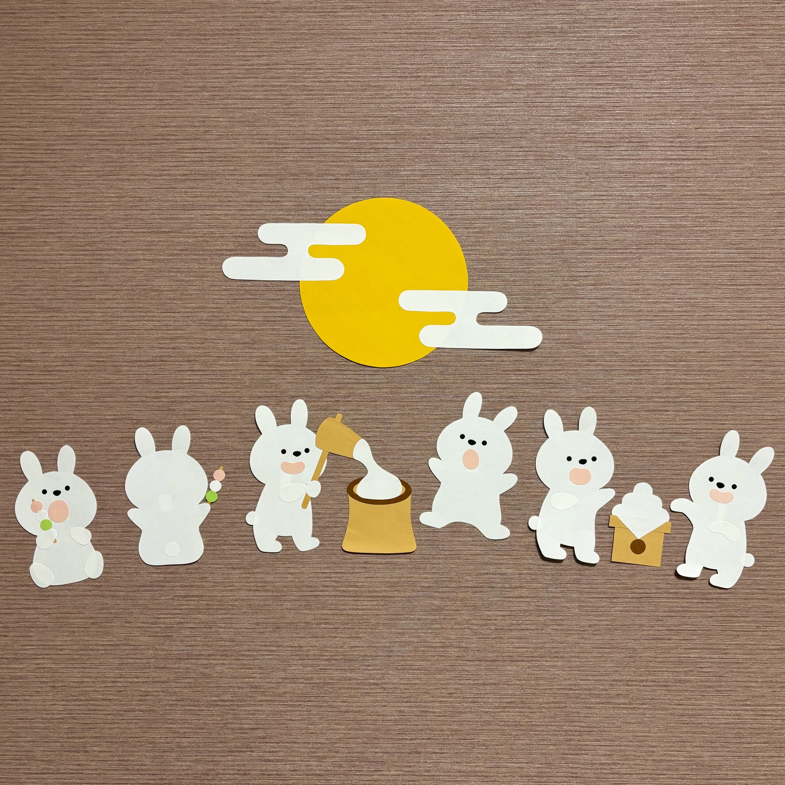 お月見を楽しんでみましょう♪うさぎや月モチーフの工作アイデア