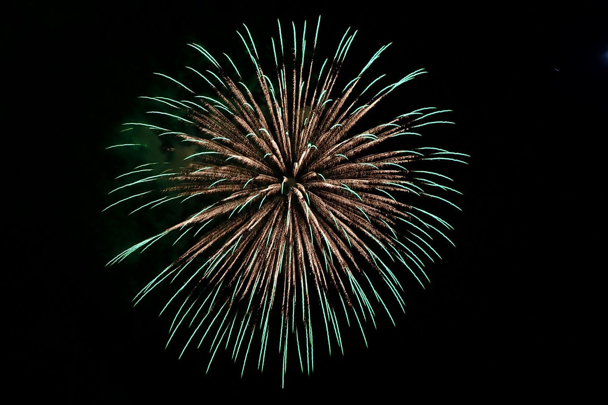 猪苗代町合併70周年記念 いなわしろ花火大会