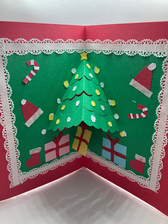 ポップアップカード クリスマスカード 教会: ひまじん日記