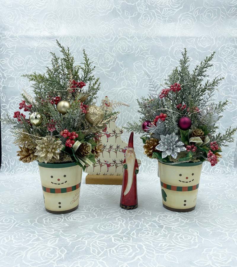 クリスマスに飾りたいフラワーアレンジメントのアイデアCraftie Style
