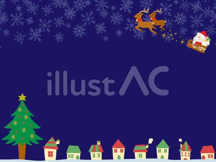 クリスマスのかわいいイラスト素材 黒背景 Stock VectorAdobe Stock