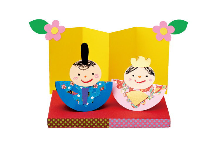ひな祭りのぼんぼりの折り紙は立体的に作れる！雛人形を彩る可愛い灯り│子供と楽しむ折り紙・工作