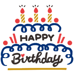 ケーキトッパー Happy Birthday ハッピーバースデー 英語 誕生日 バースデーフォト1歳 2歳 3歳 木製 1行 おしゃれ かわいいkt0001花かぐれ - 特別な日をもっと特別に