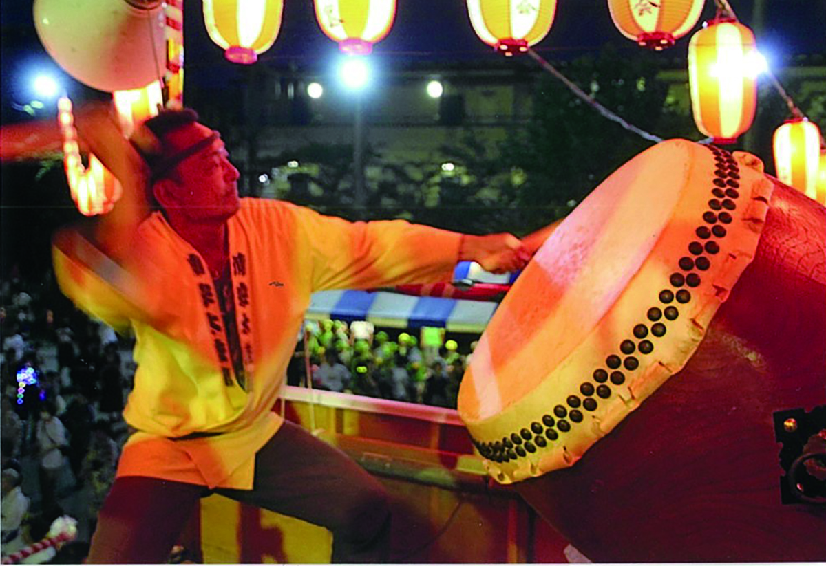 盆踊り太鼓打ちます