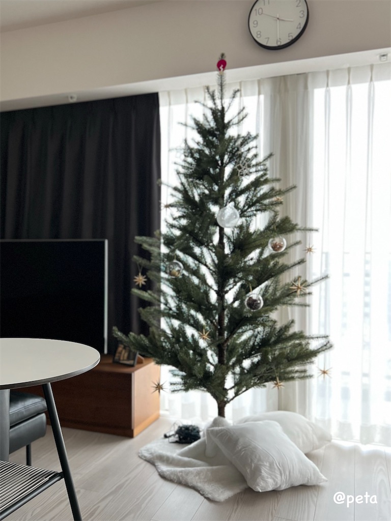 生木のツリーでおうちクリスマス│自腹レビュー│マドリームマドリーム