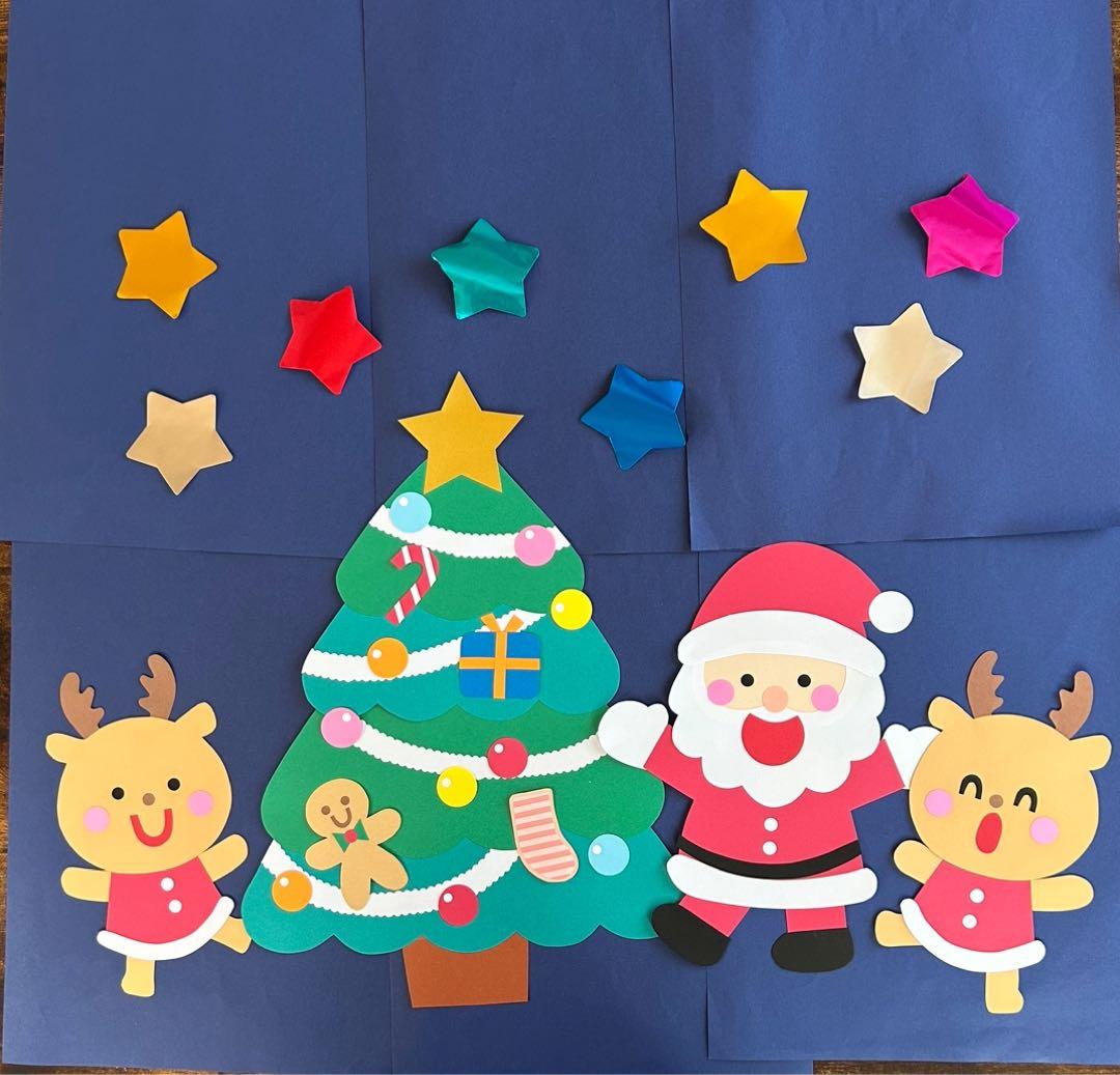 ハンドメイド 壁面飾り☆12月クリスマス 保育園 施設 サンタクロース特大 その他アート じゅにくろ 通販 16727228Creema クリーマ