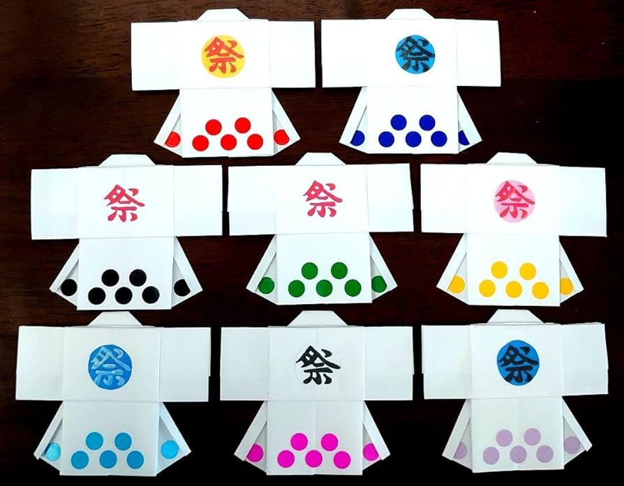 💖夏祭り🏮神輿🤗 💖折り紙💕折り紙おりがみorigami壁飾り友禅和紙結婚式Japan保育士幼稚園保育園小学校中学校病院日本伝統文化鶴のポチ袋プレゼント折り紙作家さんありがとう夏夏祭り花火神輿ちっしーさん