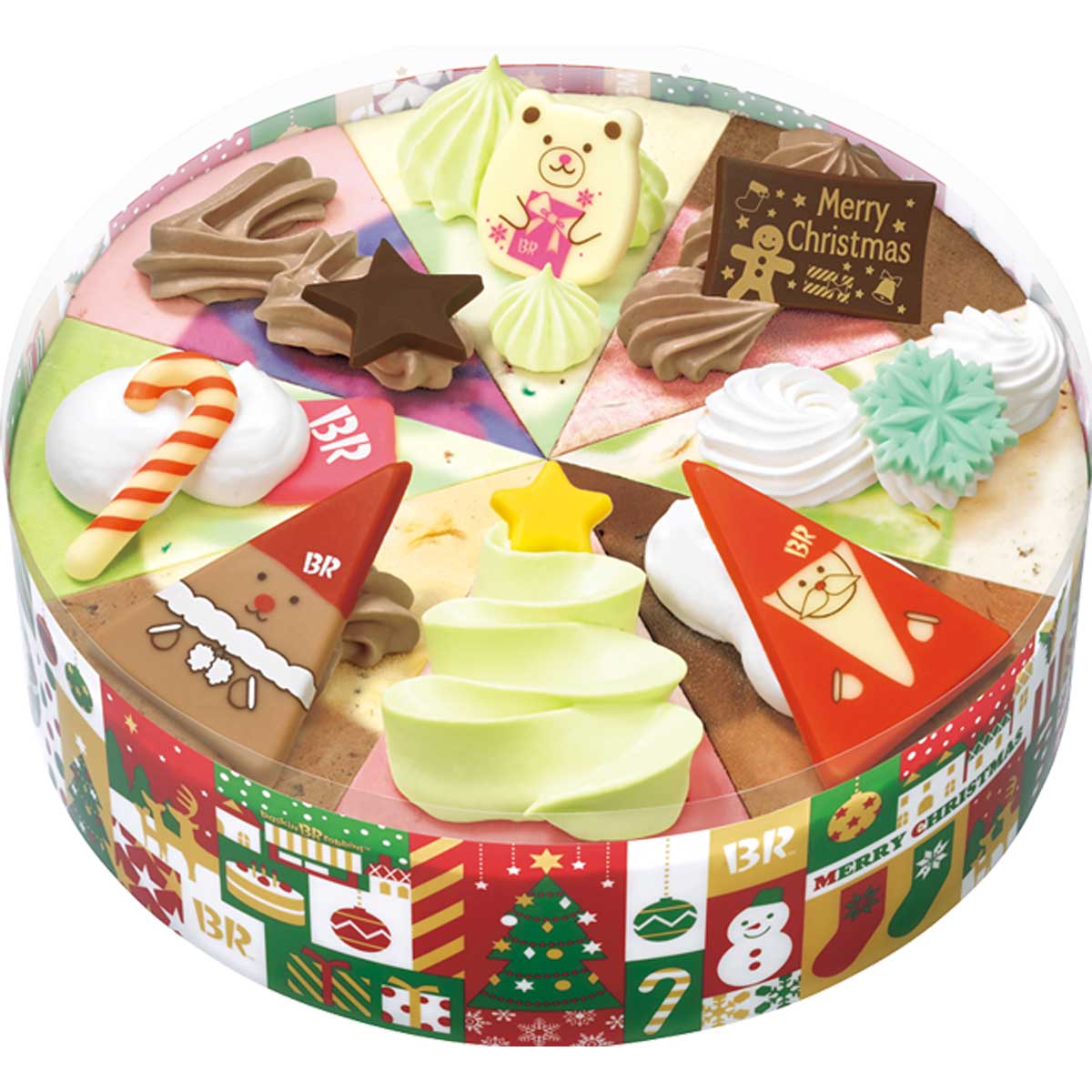 サーティワンのクリスマス2012、ディズニーなど全9品のケーキを新発売！ケーキの他、フレーバーやサンデーなど限定アイスクリーム多数登場B‐R サーティワンアイスクリーム株式会社