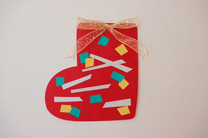 12月の壁面制作。 - 山梨県中央市の認可こども園わかばナーサリ