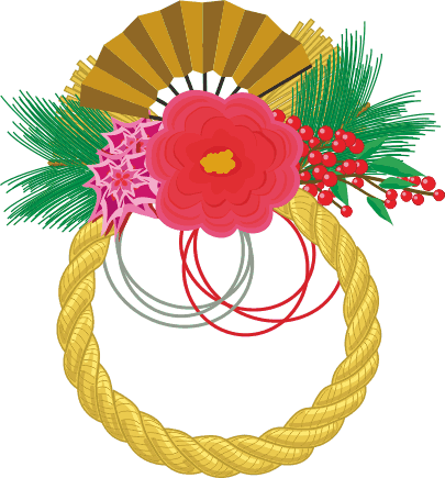 玄関正月飾り イラストイラスト無料イラスト・フリー素材なら「イラストAC」