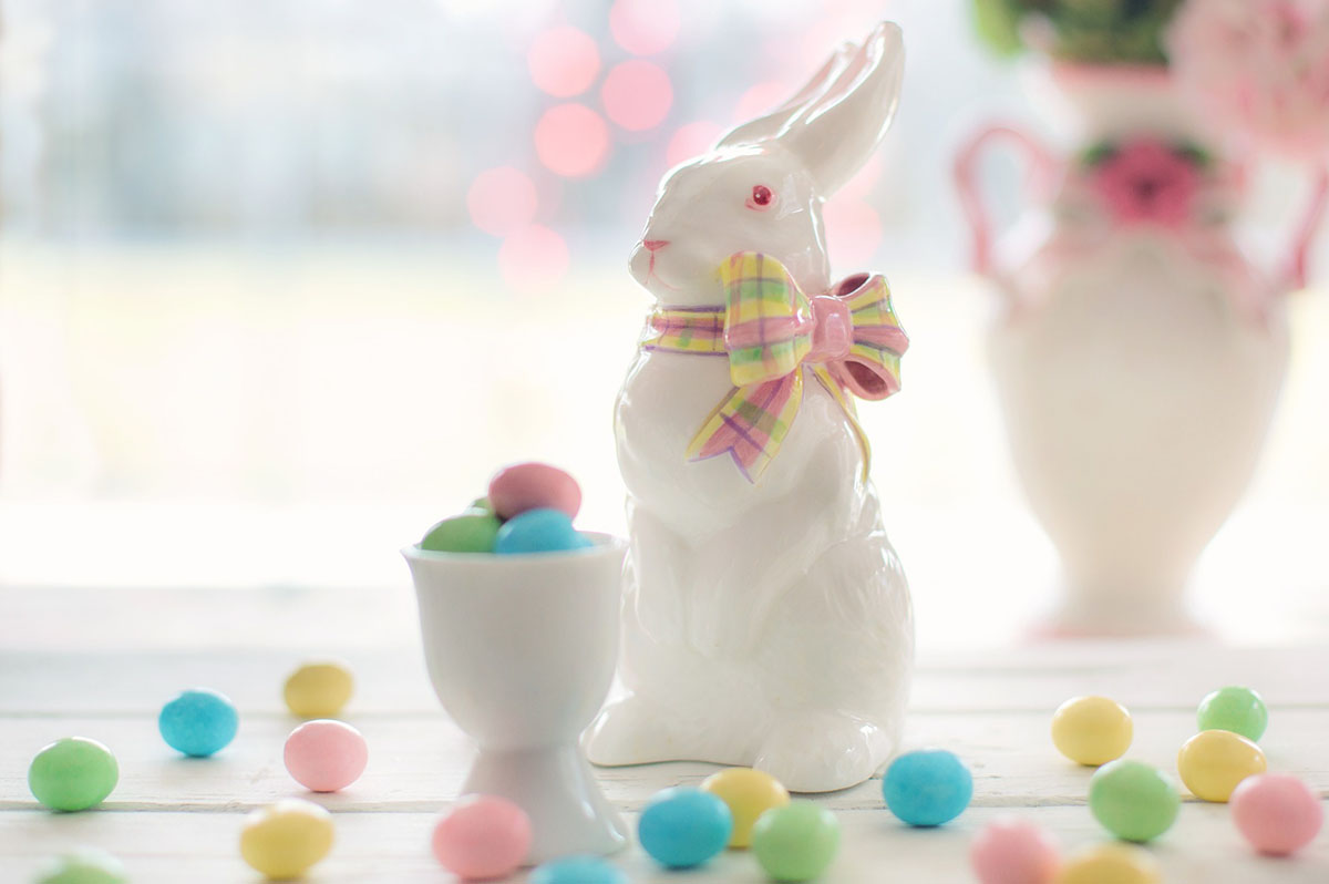 イースターのガーランド 100均の材料での作り方！create club