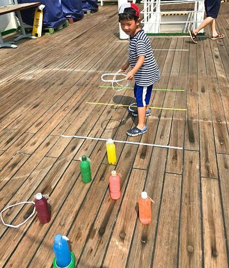 お祭り屋台シリーズ・DX輪投げセットイベント 縁日 催物 抽選会『お店がどっとこむ』b22ty325773