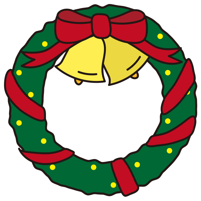 クリスマスプレゼントを喜ぶ白クマの無料 フリー イラストかわいい手描きの無料素材「てがきっず」保育園・小学校・介護施設にぴったりのフリー素材 イラスト