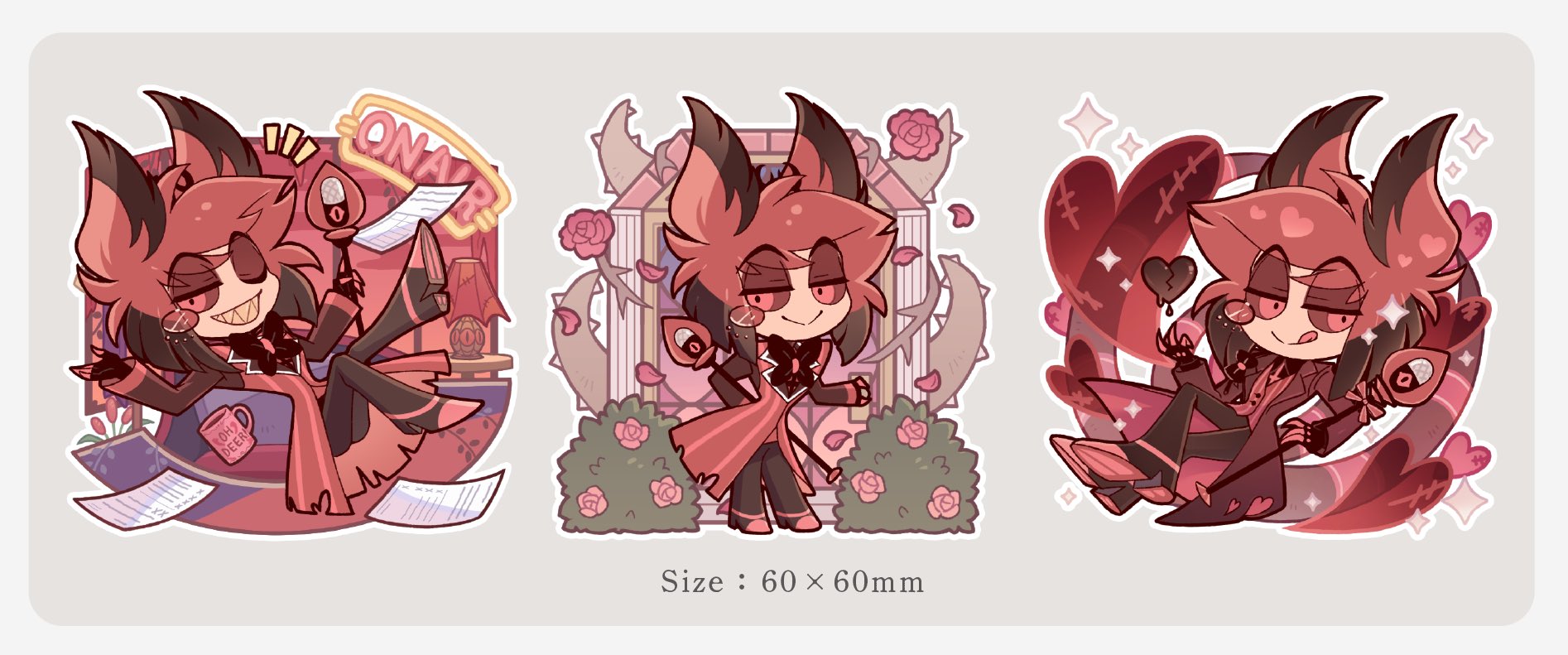 ハズビンホテル アラスター バレンタイン ポスター ハズビンホテル アラスター ポスター 2024バレンタイン限定 Amazon.co