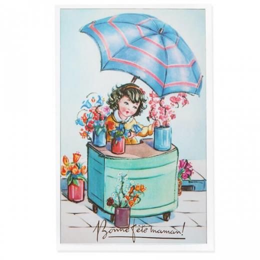 6.5.7母の日のおたより 記念小型印付きポストカード A- メルカリ