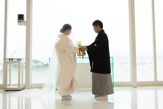 和装人前式×ガーデンフォト公式 三重県桑名市・四日市市の少人数婚・家族婚ならザ フナツヤ