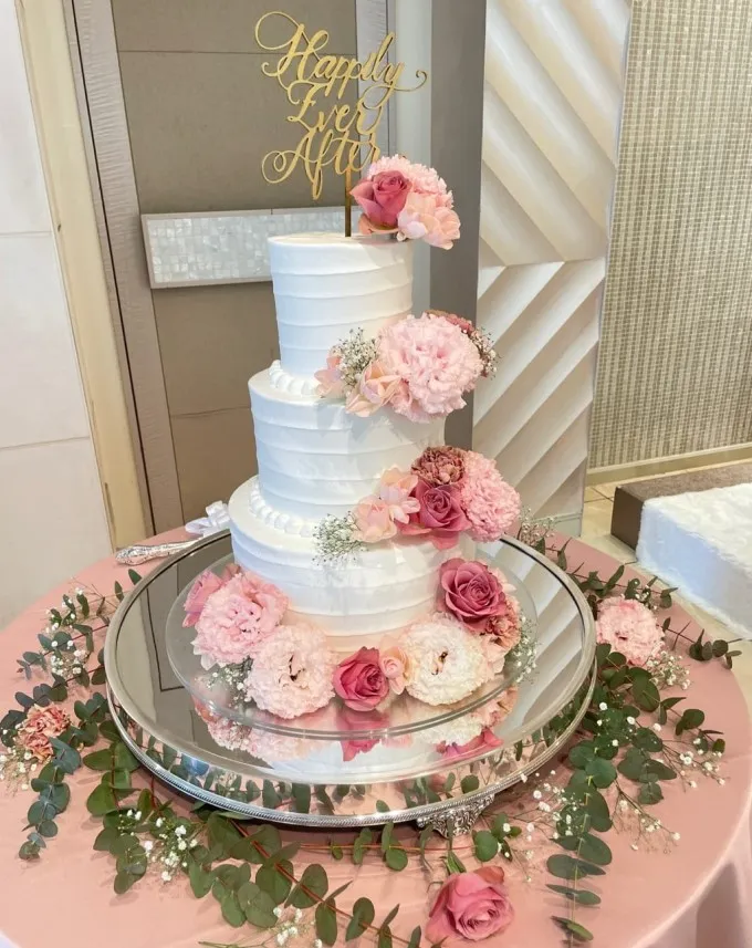 3段ウェディングケーキ♡ マリエール太田群馬県太田市の結婚式場・披露宴会場・挙式