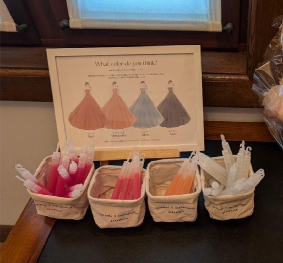 サイリウムペンライト結婚式の演出に！色当てクイズ用におすすめ人気ランキングわたしと、暮らし