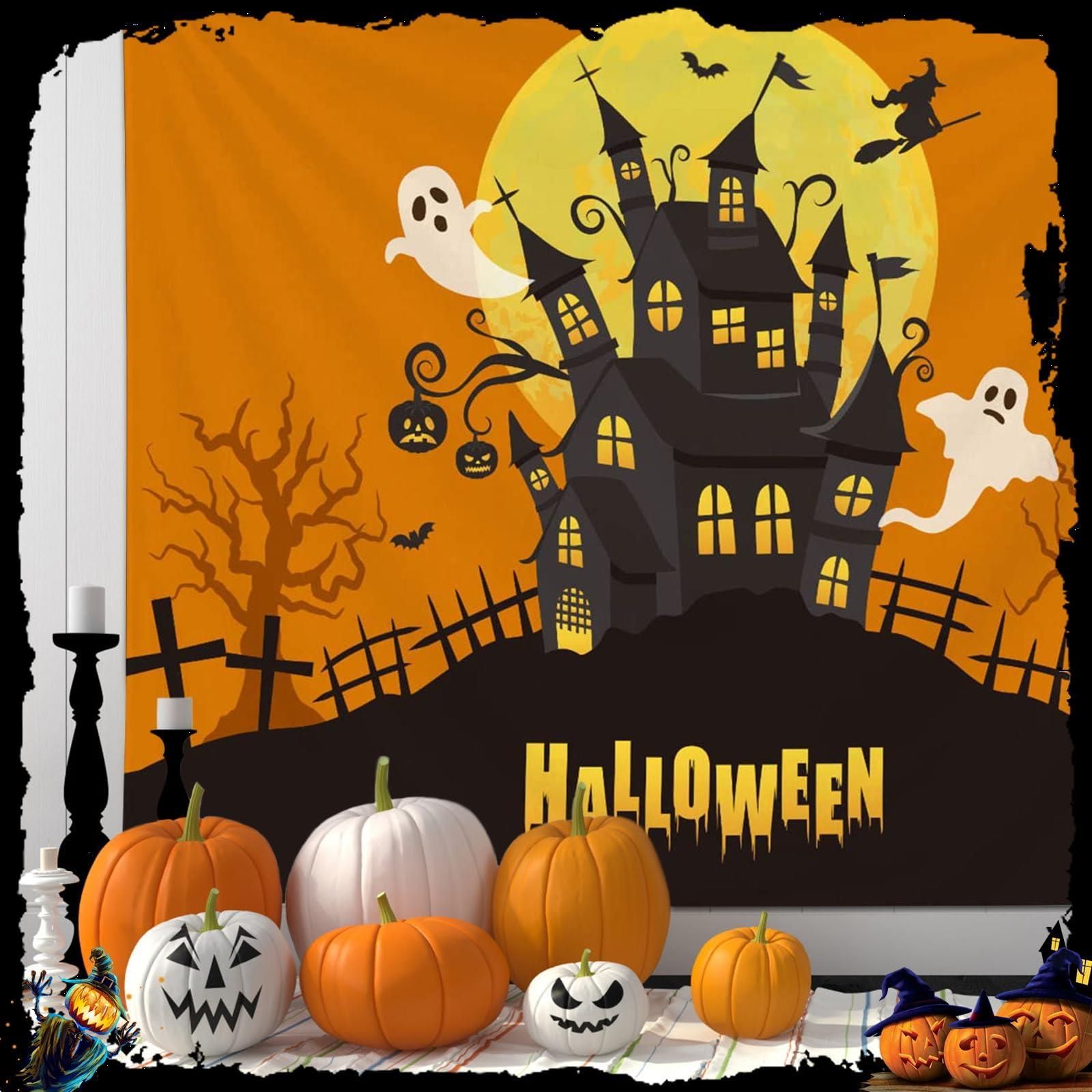 おばけ ハロウィン 吊るし飾り 壁面飾り 保育 高齢者 ペーパークラフト ハロウィンの壁面製作アイデア11選！子供と一緒に作れるものも 保育・おしゃれ・かわいい・折り紙・画用紙保育士くらぶ