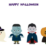 ハロウィンメッセージカードイラスト無料イラスト・フリー素材なら「イラストAC」
