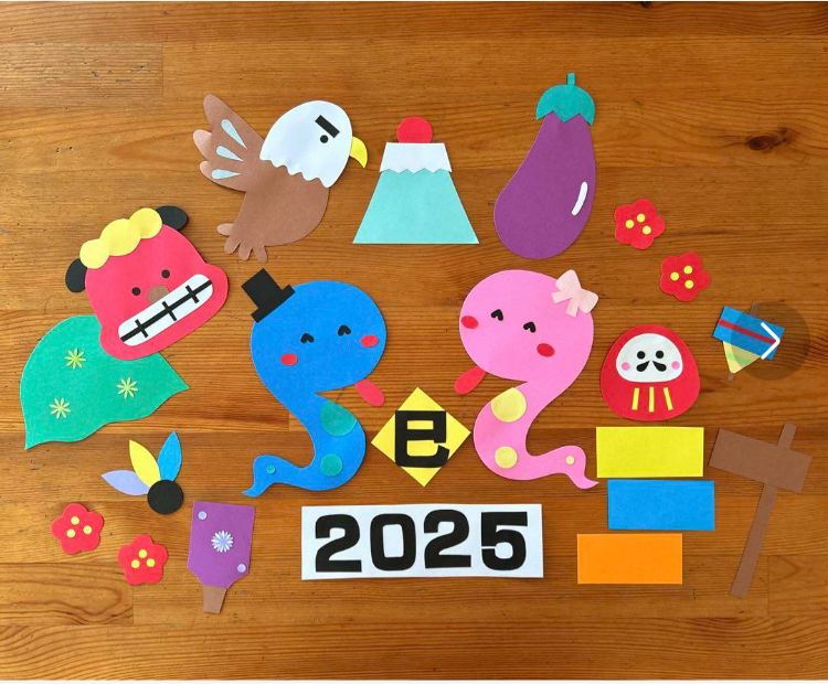 しめ縄 立体 製作キット お正月 壁面 吊るし飾り 保育 高齢者 クラフト