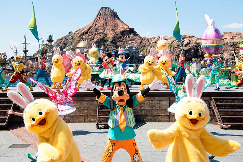 ディズニー うさピヨ初登場 春のイースターイベント