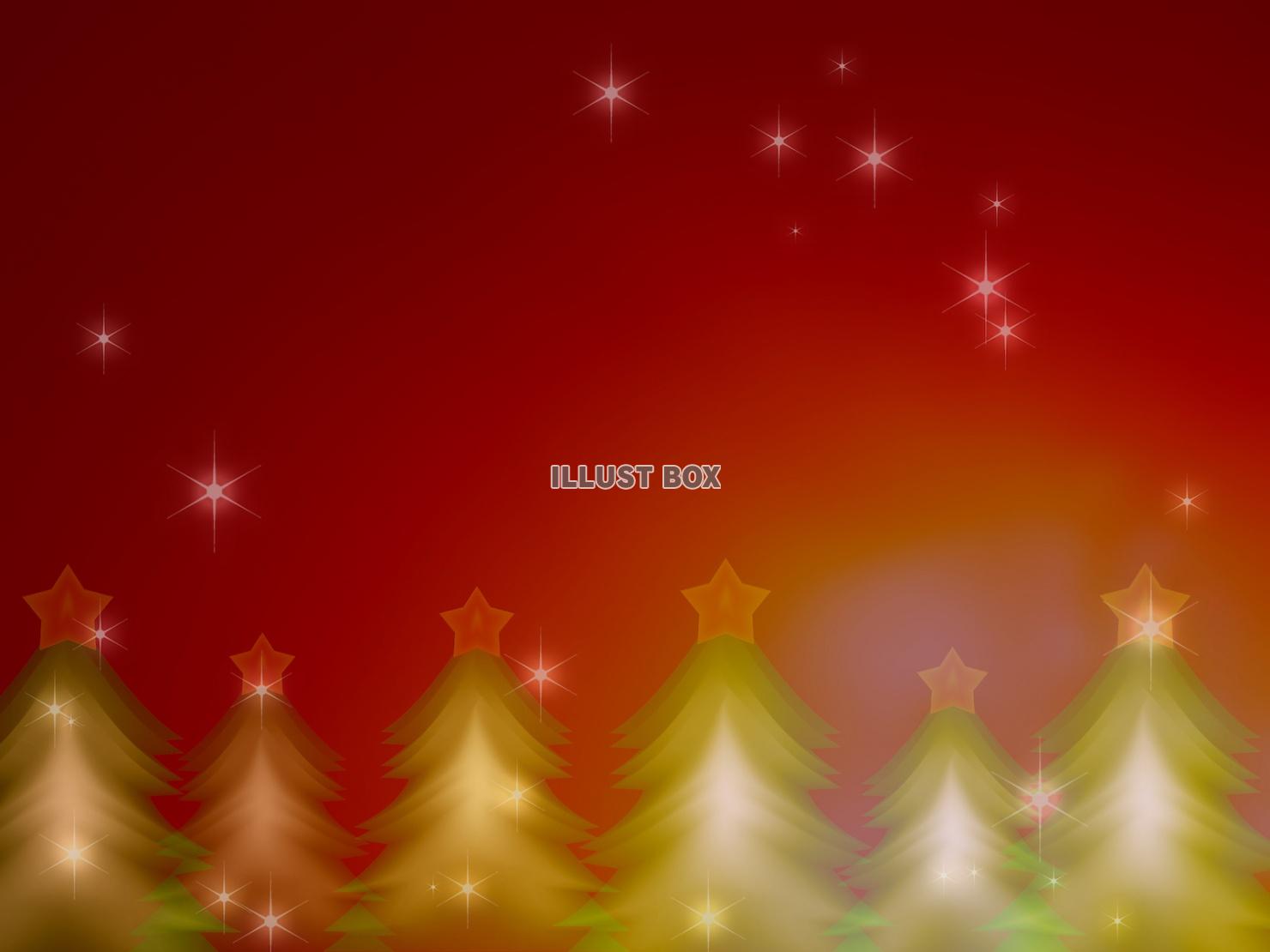 柊と雪のキラキラクリスマス背景金ヨコイラスト - No: 2257472無料イラスト・フリー素材なら「イラストAC」