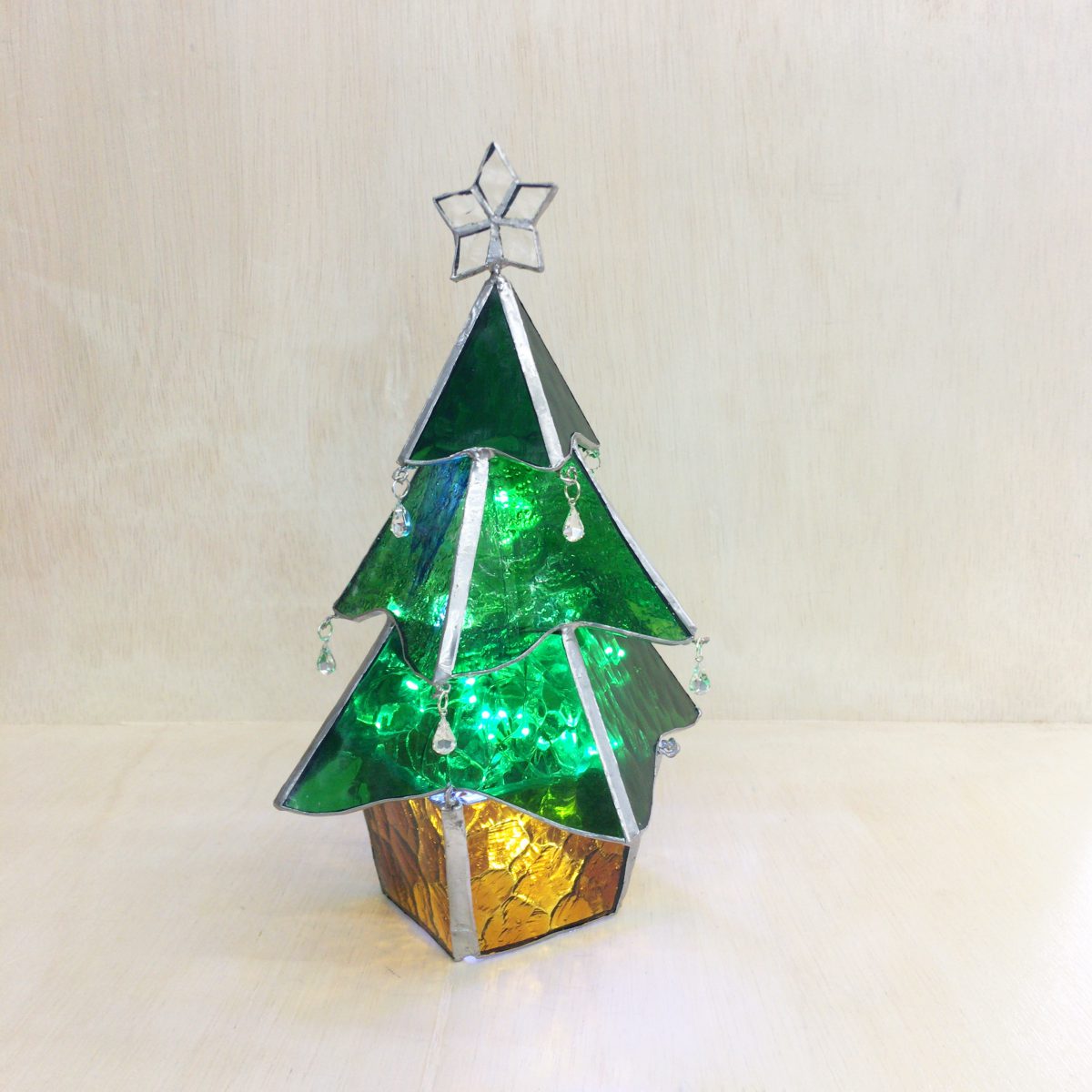 12月製作 透明クリスマスツリー 保育園・幼稚園・こども園- ほいくのおまもり