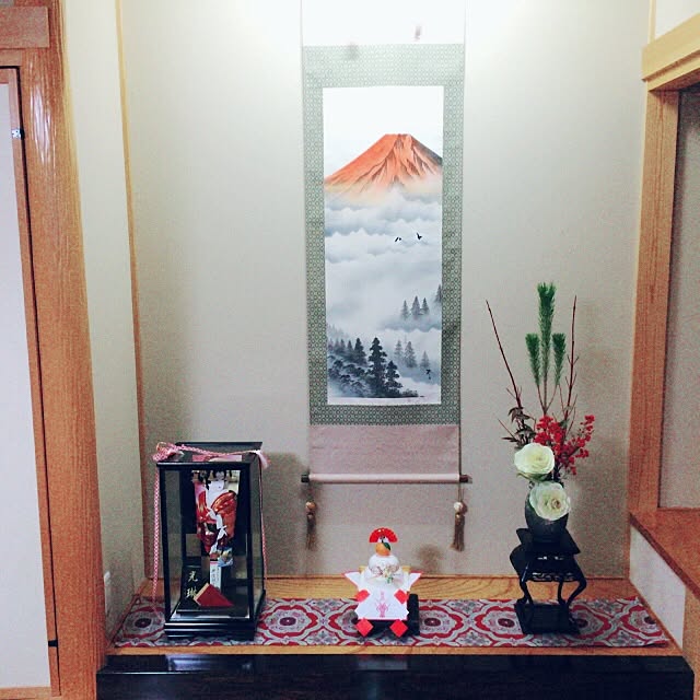 お正月の床の間飾り！！ココ シャネルに憧れて