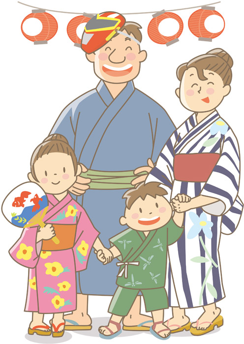 夏祭りのイラスト 夏の無料イラスト・フリー素材