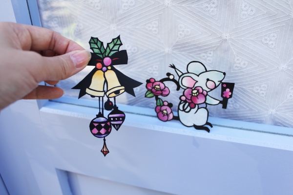 クリスマス切り絵