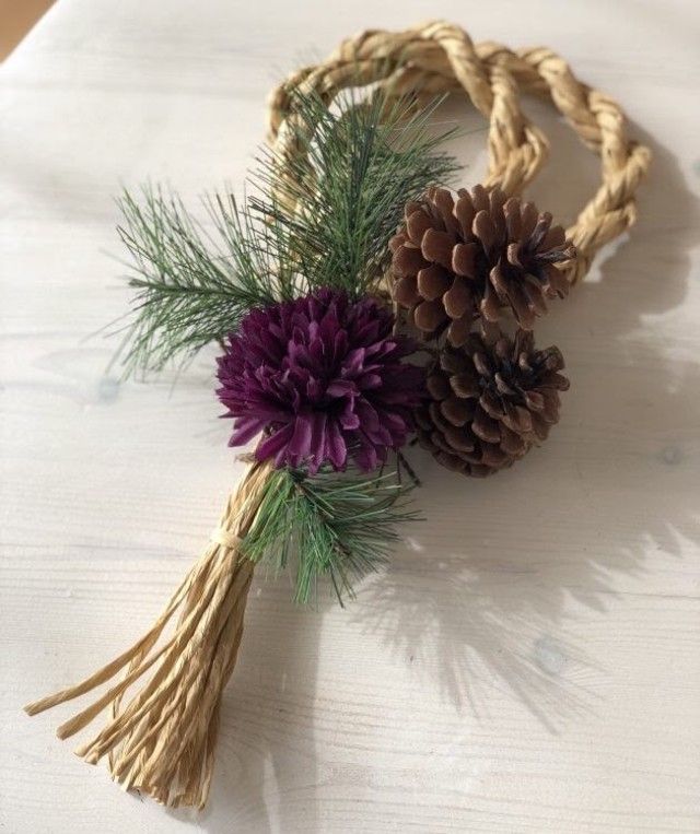 お正月しめ縄飾り札幌市北区のおしゃれなお花屋さん 花・花 OHANA