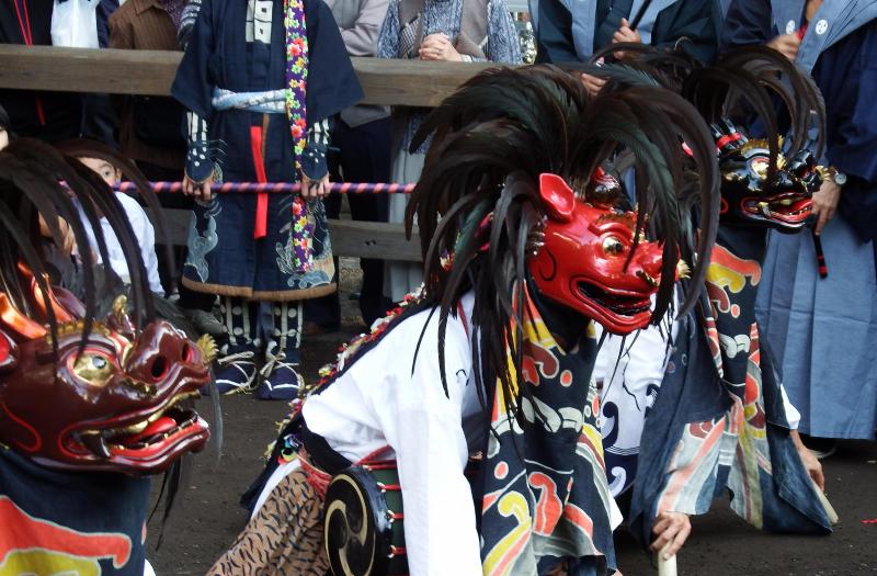 神事芸能皆野椋神社