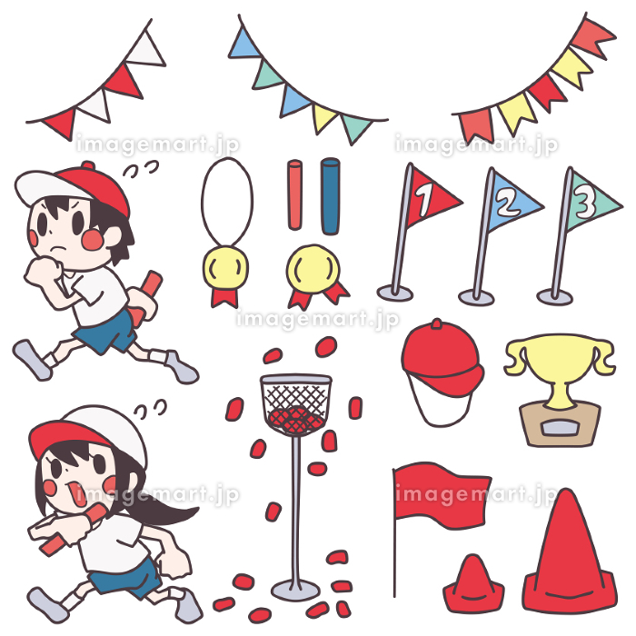 運動会を彩る国旗イラスト集のフリー素材イラスト無料イラスト・フリー素材ならNovaStock