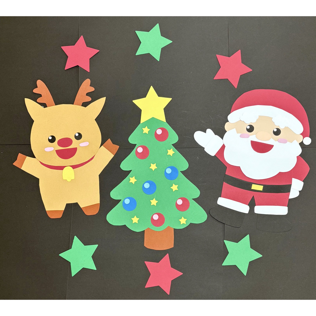 壁面飾り クリスマスオーナメント 冬 12月 - メルカリ