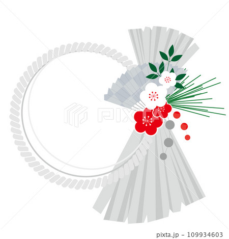 松とコンパクターのお正月しめ縄飾り シンプルにまとめた大王松のお正月飾り