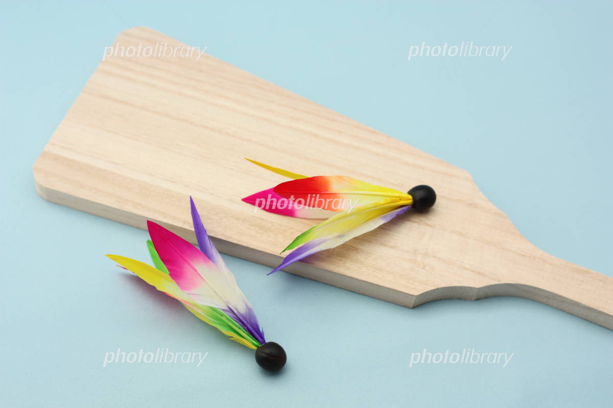 羽子板羽根付き ◇羽子板羽根2P介護用品・福祉用具通販のスマート介護